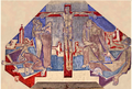 Herz-Jesu-Kirche:"Christus über den Ruinen"