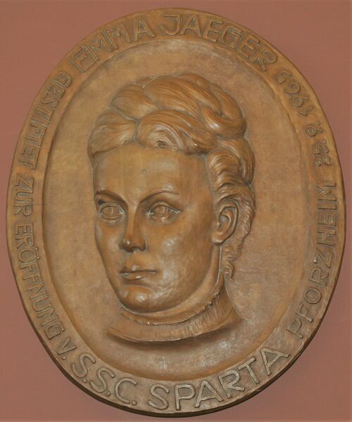 Datei:Emma Franziska Jaeger, geb. Kiehnle (* 19. November 1830 in Pforzheim, † 4. Juni 1900 in Pforzheim).jpg