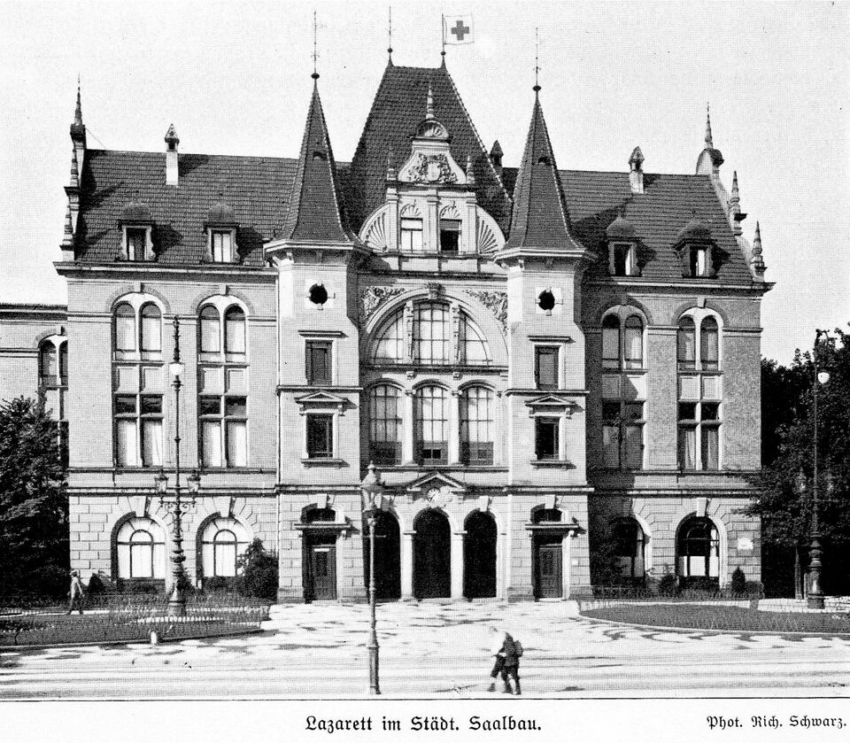 Datei:Saalbau Lazarett 1914 .jpg