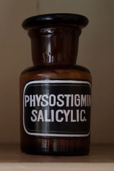 Datei:GHV Apotheke-Glasflasche-Physostigminsalicylat.JPG