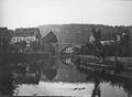 Die Bogenbrücke in Dillweißenstein, etwa 1910