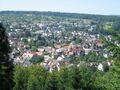 Blick vom Hornkopf-Pavillon auf Würm