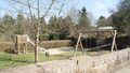 Spielplatz am Ende der Straße bei der Burg Zavelstein
