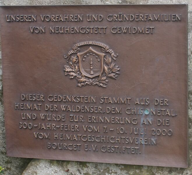 Datei:Information am Waldenserdenkmal.JPG