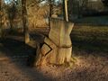 Skulptur "Schuh" von Edgar Müller