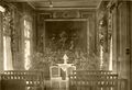 Der Stundensaal der Hahnschen Gemeinschaft im Saacke'schen Pavillon etwa 1910