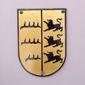 Wappen des Königreichs Württemberg am Rathaus