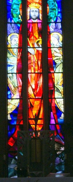 Datei:Glasfenster katholische Kirche Ersingen.JPG
