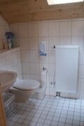 Toilette der Zimmer im Obergeschoss