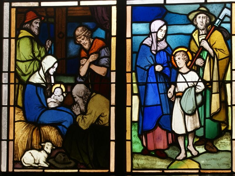 Datei:Kirchenfenster Anbetung Jesu.jpg