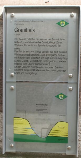 Datei:Schild Granitfels.jpg