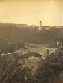 Die Steinerne Brücke und die Liebfrauenkirche in Dillweißenstein, etwa um 1910