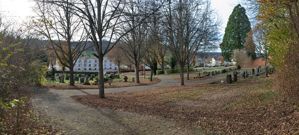 Datei:Friedhof Ebhausen Reihengraeber.jpg