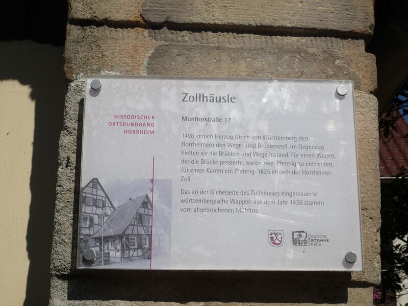 Datei:Horrheim-Zollhaeusle-Schild.jpg