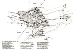 Stadtgrundriss 1500