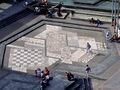 Mosaik auf dem Pforzheimer Marktplatz von Rolf Gröger