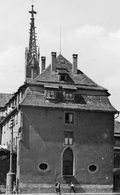 Ansicht der Waisenhauskirche um 1920.