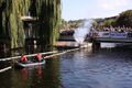 Zieleinlauf der Siegerente