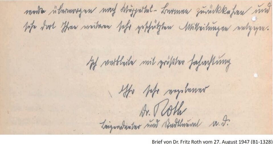 Datei:Brief von Fritz Roth (1878-1968) an Johann Peter Brandenburg (1905-1977) vom 27. August 1947 (2).jpg