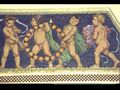 Detail des Mosaiks
