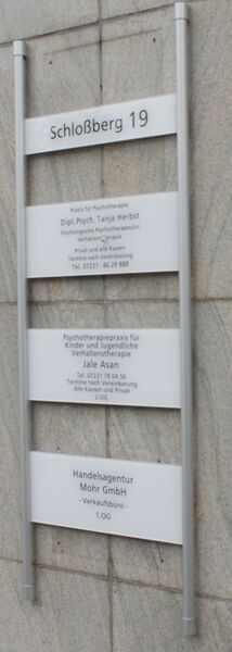 Datei:Schloßberg 13 Schild.jpg