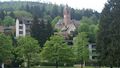 Blick von der Bahnhofstraße zur Klosterkirche