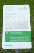 Infotafel wachsende Kirche