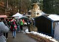 Markt vor dem Bergwerk