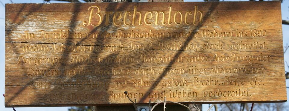 Datei:Schild Brechenloch Zavelstein.jpg