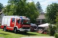 Fahrzeug der Freiwilligen Feuerwehr Dobel beim Fest